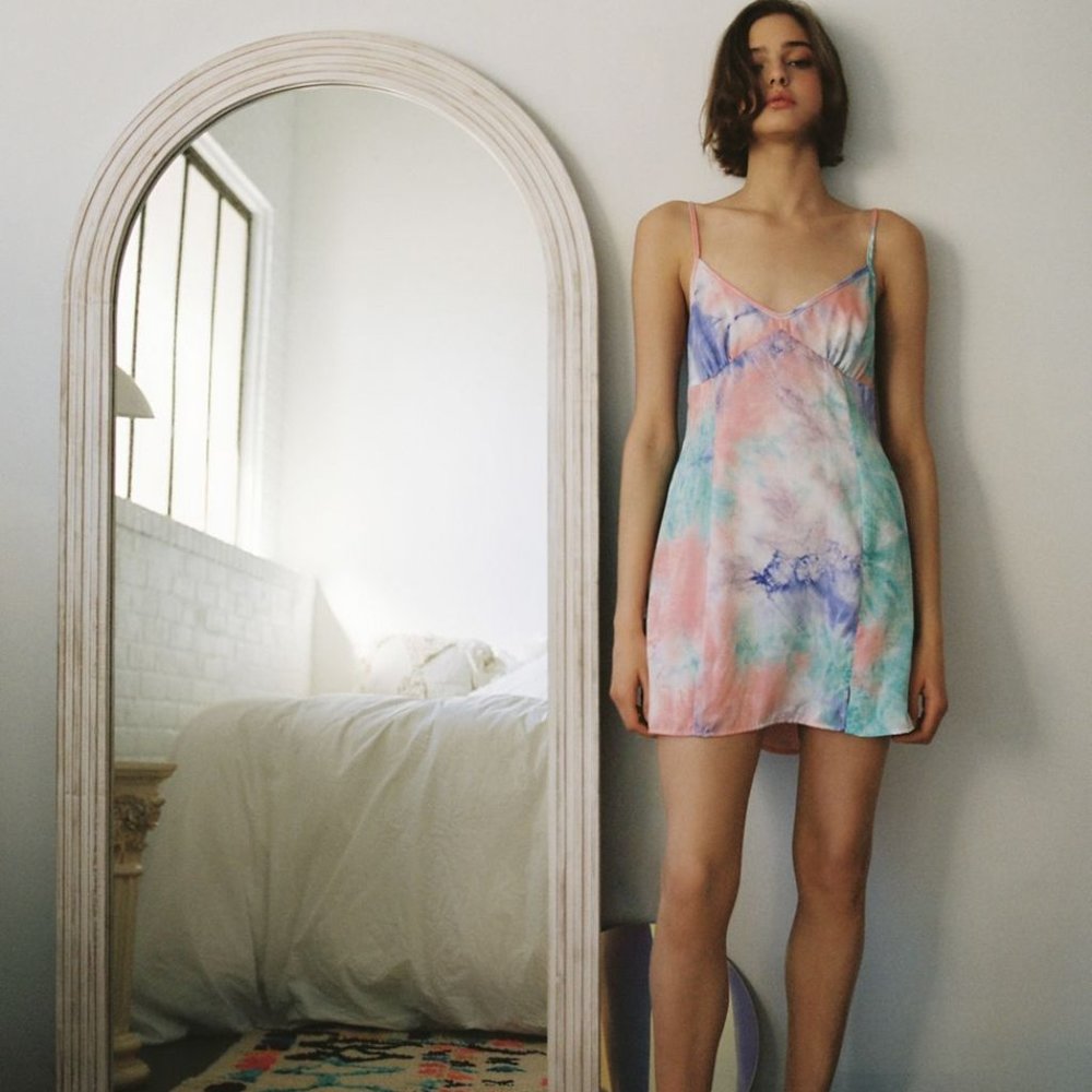 Urban Outfitters Slip Dress- tie dye